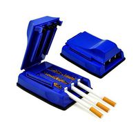 KingWo Manual Tobacco Maker Triple Cigarette Rolling Machine Tube Roller (Bule)