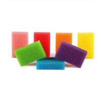 Kitchen Scrubbing Sponges 7 Pcs Colorful Cleaning Sponges Scrubbers Pack Dishwashing Sponges Non-Scratch Scrub Sponge for Fast Cleaning Sold by Littay (7pcs, Multicolor)