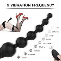 Rechargeable Vibrating Stimulator Plug 9 Stimulation Patterns, Male Postate Massager for Man Wireless Remote Control