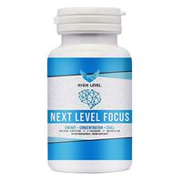 High Level Next Level Focus | Caffeine with L-Theanine and Magnesium for Sustained Energy & Focus - Focused Energy for Your Mind & Body - No Crash