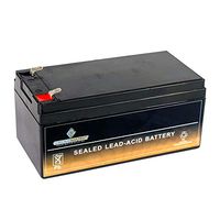 12V 3.3AH Sealed Lead Acid (SLA) Battery for Alarm System
