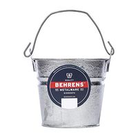 Behrens 1202 Hot-Dipped Galvanized Steel Utility Pail, 2-Quart, Silver