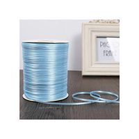 3Mm Silk Satin Ribbons 22 Meters/Lots Christmas Halloween Baby Shower Birthday Party Wedding Gift Wrapping Ribbons White,Light Blue