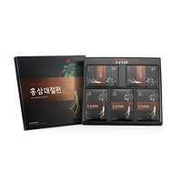 Chamdahan Korean Red Ginseng Root Slices / 100% Made in Korea / 120g (20g x 6 Pack)