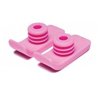 Lumex 603210P Walker Glide Skis for 1" Walkers, 1 Pair, Pink (Pack of 2)