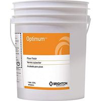 Brighton 815030 Optimum Floor Care Floor Finish 19% Solids 5 Gal Pail (Bpr568005-C-Cc)