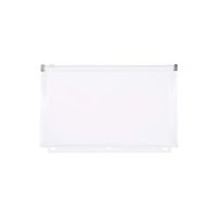 Filexec Pencil Pouch, Side-Load, Zipper Closure, 3-Hole Punched, Clear (Pack of 12) (50093-18093)