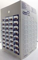 6 Cards 6 Blisters for 31 Day Monthly Cold Seal Pill Storage, Summer Camps, Pharmacists, Cargivers (6)