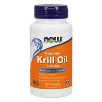 Now Foods Krill Oil 500 mg - 60 Softgels  4Pack