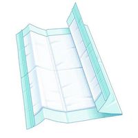 Harmonie Disposable Underpads 23" X 24" Case of 200 Regular Absorbency