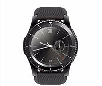 Smart Watch G8 Bluetooth SIM Card for Android & iOS Phones - Touch Screen Tempered Glass, Fitness Tracker, Phone Alert & Notification, Reminder, Pedometer, Answer/Dial Calls, SMS (Black)