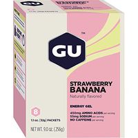 GU Energy Gel - 8-Pack Strawberry Banana, One Size