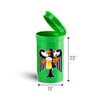 olyaprint Eagle Mug of Beer First Aid Case Pill Container ID 7179G