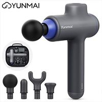 YUNMAI Slim Chic Percussive Deep Tissue Fascia Massage Gun, Muscle Deep Relaxation, Percussion Massager Device, Fascia Gun Handheld, Portable, Cordless and Quiet Muscle Massager for Back, Leg and Neck
