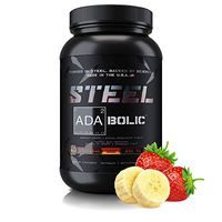 Steel Supplements ADA2Bolic Workout Recovery Aid Powder Restores Muscle Glycogen 3.75lbs (Strawberry Banana)