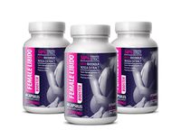 Female Sexuality - Female LIBIDO Booster - Women Sexual Support - tongkat Bulk - 3 Bottles (180 Capsules)