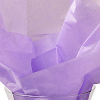 10ea - 20 X 26 Orchid Bloom Tissue Paper