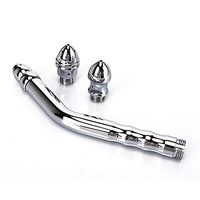 Vaginal Anal Cleaner Colonic Douche System Cleaner Metal Shower Comfort Enema Shower