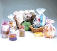 30 Black Organza Jewelry Gift Pouch Wedding Bags, 3" x 4"