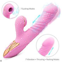 9.5 Inch Wireless Clító-rál Rechargeable Massage Tools, 2 in 1 Powerful Thrustíńg+Sucking Function Toys for Women Couples, Safe Smooth Skin-Friendly Medical Silicone - 100% Waterproof Tshirt
