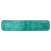 Rubbermaid Commercial Q42400 Dry Hall Dusting Pad, Microfiber, 24" Long, Green