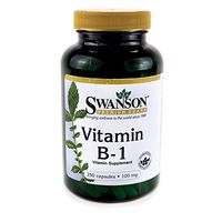 Swanson Vitamin B-1 (Thiamin) 100 Milligrams 250 Capsules