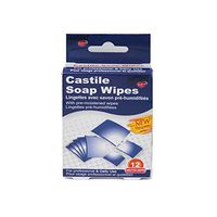 Purest Instant Aid- Castile Soap Wipes (12 in 1 Pack) 2312833