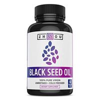 Black Seed Oil Capsules - 100% Virgin, Cold Pressed Source of Omega 3 6 9 - Nigella Sativa Black Cumin Seeds - Super antioxidant for Immune Support, Joints, Digestion, Hair & Skin - 60 Liquid Caps