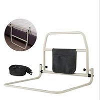 LXT PANDA Bed Rails for Elderly, Hospital Grade Safety Bed Rail with Storage Pocket, Handle Support for Getting in and Out of Bed for King Queen Twin Size Bed.