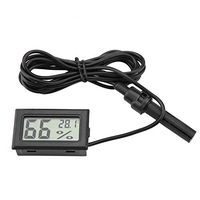 Yesbaby Embedded Mini LCD Thermo-Hygrometer Humidity Temperature Monitor with Probe