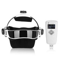 Electric Heating Head Massager Air Pressure Vibration Helmet for Brain Relax Massager Health Care Music Massage Hat