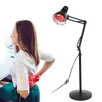 Infrared Lamp, Infrared Light Heating Therapy Floor Stand Lamp Muscle Pain Cold Relief Constant Temperature