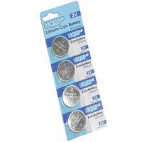 HQRP 4-Pack Coin Lithium Battery for Oceanic Veo 250 Dive Computer + HQRP Coaster