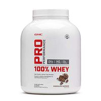GNC Pro Performance 100% Whey Protein Powder - Chocolate Supreme, 64 Servings, Supports Healthy Metabolism and Lean Muscle Recovery