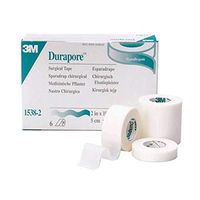 3M Durapore Surgical Tape, Durapore Tape Silk 2 in X10 Yd, (1 BOX, 6 EACH)