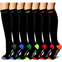Copper Compression Socks Women & Men - Best for Running,Medical,Athletic Sports,Flight Travel, Pregnancy