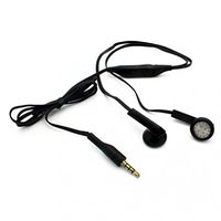 Compatible with Moto E5, E5 Plus - Headset Hands-Free Earphones Earbuds Mic Dual Headphones Stereo Flat Wired 3.5mm Black Works with Motorola Moto E5 Plus