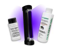 GLO GERM Kit Gel, Powder & Blacklight