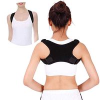 Back Posture Corrector for Men Women Adjustable Shoulder Support Belt Upper Correct Back Spine Brace for Posture Thoracic Kyphosis Neck Pain Relief Vest Strap