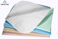 HEAD2TOE- Incontinence Bed Pads | Washable Waterproof Mattress Protector | Premium Pack of 4 30x36 Highly Absorbent Reusable Washable Underpads - Ideal for Adults, Kids, and Pets