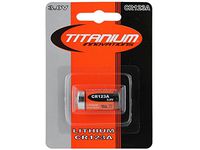 Titanium Innovations CR123A 3V Lithium Battery (1 Card)