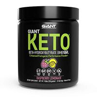 Giant Keto-Exogenous Ketones Supplement - Beta-Hydroxybutyrate Keto Powder Designed to Support Your Ketogenic Diet, Boost Energy and Burn Fat in Ketosis - Raspberry Lemonade - 15 Servings …