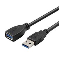 SimYoung USB 3.0 Extension Cable 1.5F, SuperSpeed USB3.0 Extender Cord A Male to A Female for Paystation, Xbox, Hard Drive, USB Flash Drive, Mouse,Keyboard, Card Reader, 1.5ft