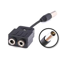 Rugged Air GA-5P-ADPT General Aviation to 5-Pin Adapter - Use Your Aviation Headset with Off Road Vehicle Intercoms
