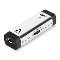 Apogee JAM 96k Guitar Interface Input for iPad, iPhone and Mac