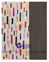 Luxury Metallic Foil Black Red and Gold Art Deco Style Design Pack of Decorative Gift Wrapping Tissue Paper - Perfect for Bags, Boxes, Crafting and More! All Occasion, Birthday, Holiday