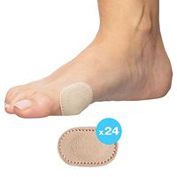 ZenToes 24 CT Bunion Cushions Waterproof and Odor Resistant Toe and Foot Protector Pads