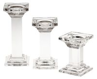 Godinger Square Pillars, Set of 3