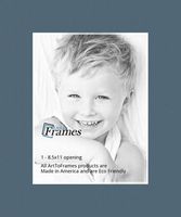 8.5x11 Antique Blue / Dutch Blue Custom Mat for Picture Frame with 4.5x7 opening size (Mat Only, Frame NOT Included)