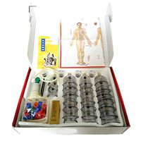 Milisten Cupping Therapy Massage Sets Professional Chinese Acupoint Cupping Therapy Sets Cellulite Cupping Massage Kit